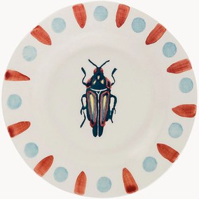 Ručne maľovaný dezertný tanier Beetle Bug