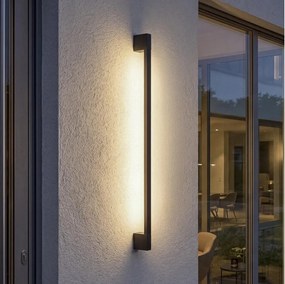 Kanlux 45872- LED Vonkajšie nástenné svietidlo YALTE LED/8,5W/230V 3000/4000/6500K IP54 čierne