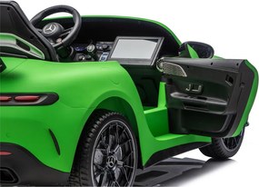 LEAN CARS Elektrické autíčko Mercedes GT63 AMG DK-GT63 24V tichý motor matné zelené