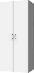 Policová skriňa Multiraum, 70 cm, biela