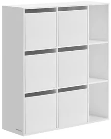 Úložná polica so 6 stohovateľnými boxami LBC199W01