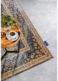 Vonkajší koberec v antracitovej a zlatej farbe 120x180 cm Martha – Villeroy&amp;Boch