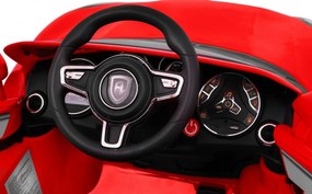 Ramiz Elektrické autíčko Turbo-S SUV pre deti červené + diaľkové ovládanie
