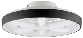 Brilliant - LED RGBW Stropný ventilátor so svetlom GAIANO LED/48W/230V čierna +DO