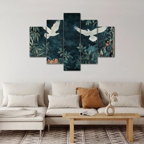 Obraz - Dve holubice (150x105 cm)