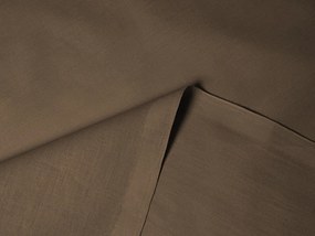 Detské bavlnené posteľné obliečky do postieľky Moni MOD-513 Hnedá khaki Do postieľky 90x130 a 40x60 cm