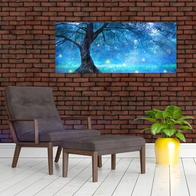 Obraz - Mystický les (120x50 cm)