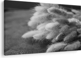 Obraz - bunny tail grass na stole (90x60 cm)
