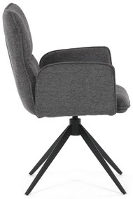 Sada jedálenských stoličiek DCH-D1328 GREY2, 2 ks