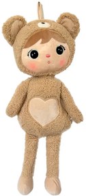 Bábika medvedík béžová 70cm personalizácia: Iba samotná bábika