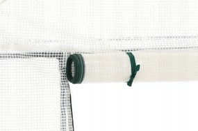 GARDEN LINE Záhradný fóliovník biely 200x77x168/146 cm GardenLine TUN0766