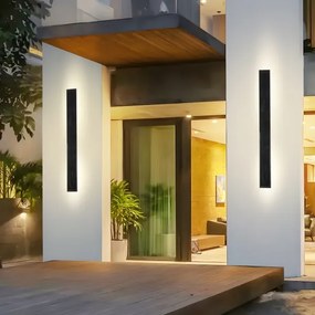 Brilagi - LED solárne nástenné svietidlo SUN LED/5,5W/230V 100 cm 6000 mAh IP44