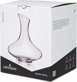Crystalex Dekanter na víno DIAGONAL RIM 1,2 l