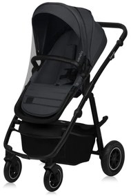 Lionelo - Kombinovaný kočík 2v1 AMBER PLUS Grey Graphite
