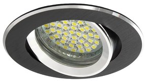 KANLUX Podhľadové bodové osvetlenie TRESIS, 1xGX5,3, 50W, 8cm, okrúhle, čierne