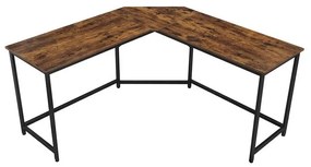 VASAGLE Počítačový stôl v tvare L LWD73X