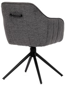 Sada jedálenských stoličiek s vratným mechanizmomHC-536 GREY2, 2 ks