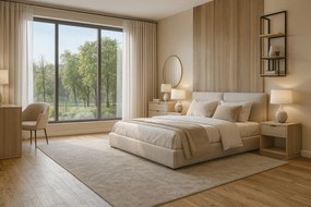 Beauflor, AKCIA: 50x650 cm PVC podlaha - lino Texalino Supreme 7801 Valley Oak, šíře, hnedá, filc, chodba / predsieň