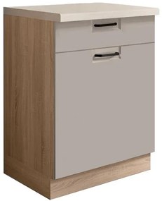 Skrinka do kuchyne Favorit 5d Sonoma/Latte