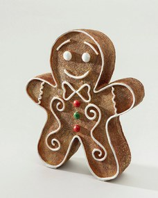 Dekoratívna figúrka Gingerbread Man I 25x7x30 cm