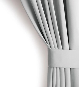 Svetlosivý zatemňovací termo záves 140x270 cm Pleat – Restilo