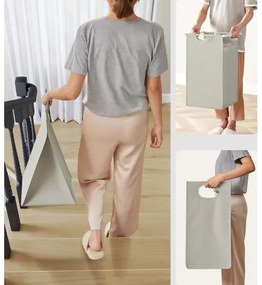 Kôš na prádlo REX biely