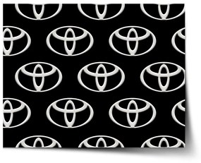 Sablio Plagát Toyota Pattern - 60x40 cm