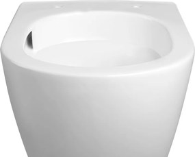 BPS-koupelny Závesná WC misa so SoftClose sedadlom HYD-4706, biela