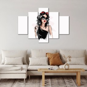 Obraz - Fashion woman (150x105 cm)