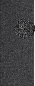 Hanse Home, AKCIA: 80x200 cm Kusový koberec Braided 105550 Dark Grey – na von aj na doma, šedá, chodba / predsieň