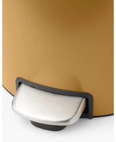 Nášľapný oceľový odpadkový kôš v zlatej farbe 30 l NewIcon – Brabantia