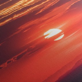 Obraz farebného slnka (120x50 cm)