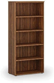 Kancelársky regál PRIMO WOOD, 1781 x 800 x 420 mm, orech