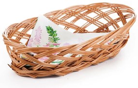 Malý oválny podnos na chlieb