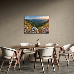 Obraz - Horská krajina (70x50 cm)