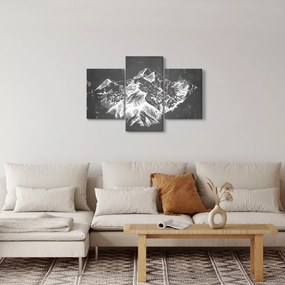 Obraz - Ilustrácie hôr (90x60 cm)