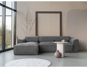 Sivá rohová pohovka (ľavý roh) Flex Felix – Miuform