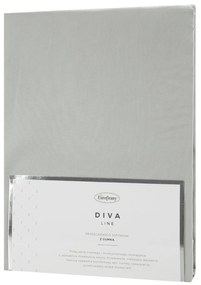 SATÉNOVÉ PRESTIERADLO DINA 140X200 CM, VÝŠKA 30 CM STRIEBORNÉ