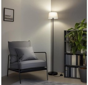 Brilagi - LED stojacia lampa CERIA 1xE27/40W/230V pr. 25 cm sivá/čierna
