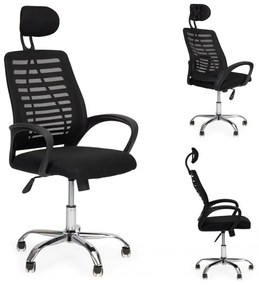 KANCELÁRSKA STOLIČKA KENZO ČIERNA