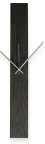 Elegantné drevené nástenné hodiny čierny  I SENTOP MAS019-OSMO-3169