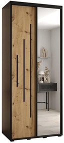 Skriňa 45 Canaris 13 110 čierna/artisan/čierna