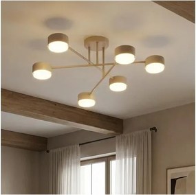 Brilagi - LED prisadené stropné svietidlo MONO 6xGX53/12W/230V béžové