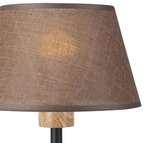 Brilagi - LED Stolná lampa ANTHONY 1xE14/40W/230V dub/hnedá