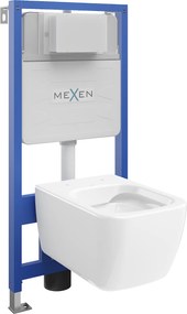 Mexen Fenix Slim, podomietkový modul a závesné WC Stella, biela, 6103368XX00
