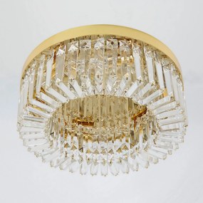 Toolight Toolight, stropné svietidlo 60cm, 8xE14, APP1729-8C, zlatá lesklá, OSW-06355