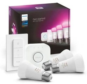 Philips Základná sada Philips Hue WACA 3xE27/9W 2000-6500K + zariadenie k prepojeniu P4648