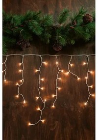 Vianočné svetielka LED záclona FLASH teplá biela 500 LED