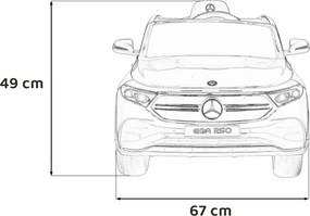 Elektrické autíčko Mercedes Benz EQA 250 biele
