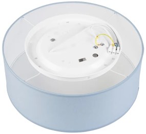 Stropné svietidlo SIRJA PASTEL DOUBLE 2xE27/15W/230V pr. 35 cm modrá